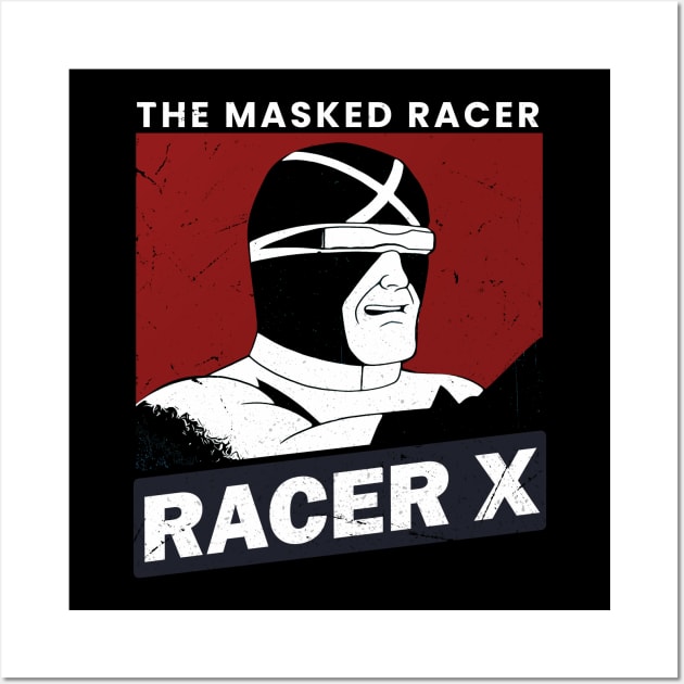 the masked racer x Wall Art by aldistar